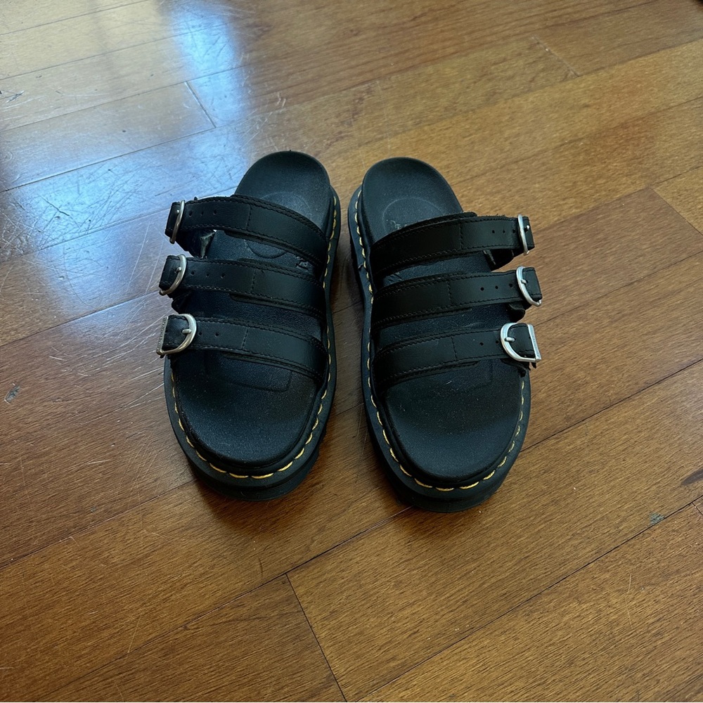 Dr. Martens Blaire Platform Slide Sandals - Picture 2 of 5